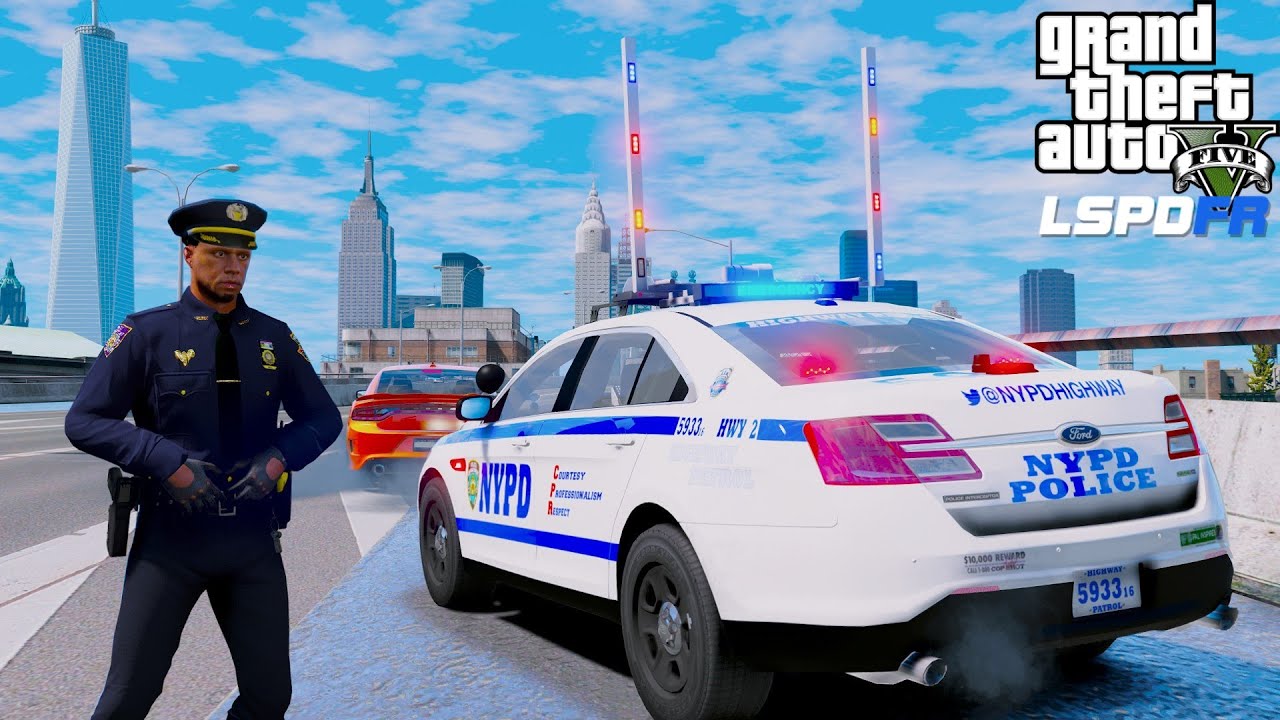 NYPD Highway Patrol In GTA 5 Liberty City Mod