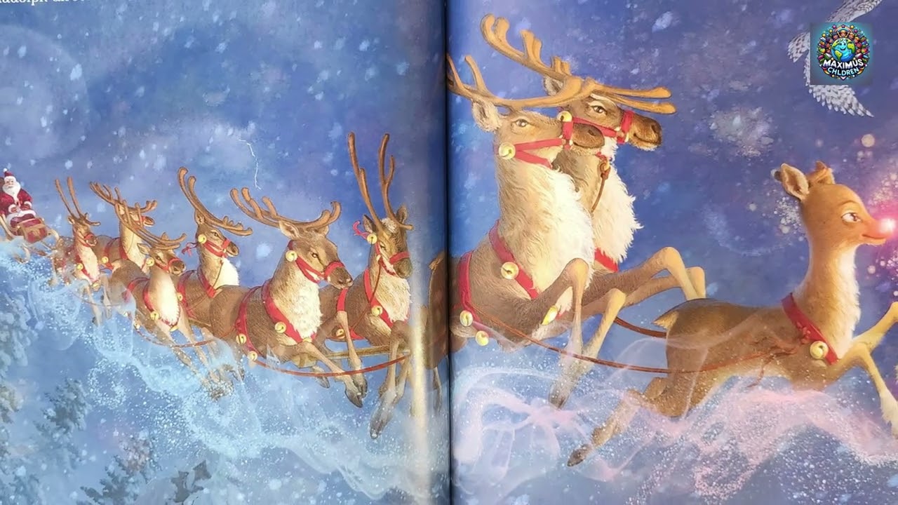 Rudolph The Red-Nosed Reindeer: kids- Book Read Aloud, Read Aloud for Kids and Toddlers, kids Story