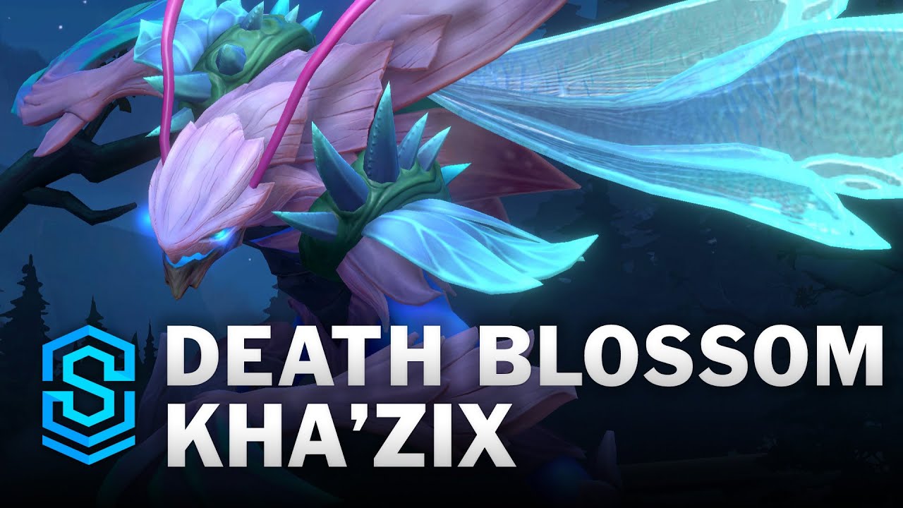 Death Blossom Kha'Zix Wild Rift Skin Spotlight