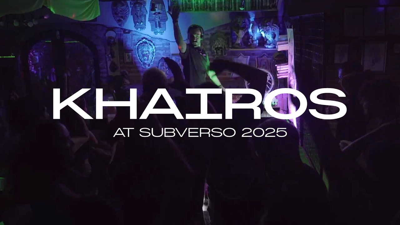 Khairos at Subverso 2025 | Indie Dance & Tech House | DJ set
