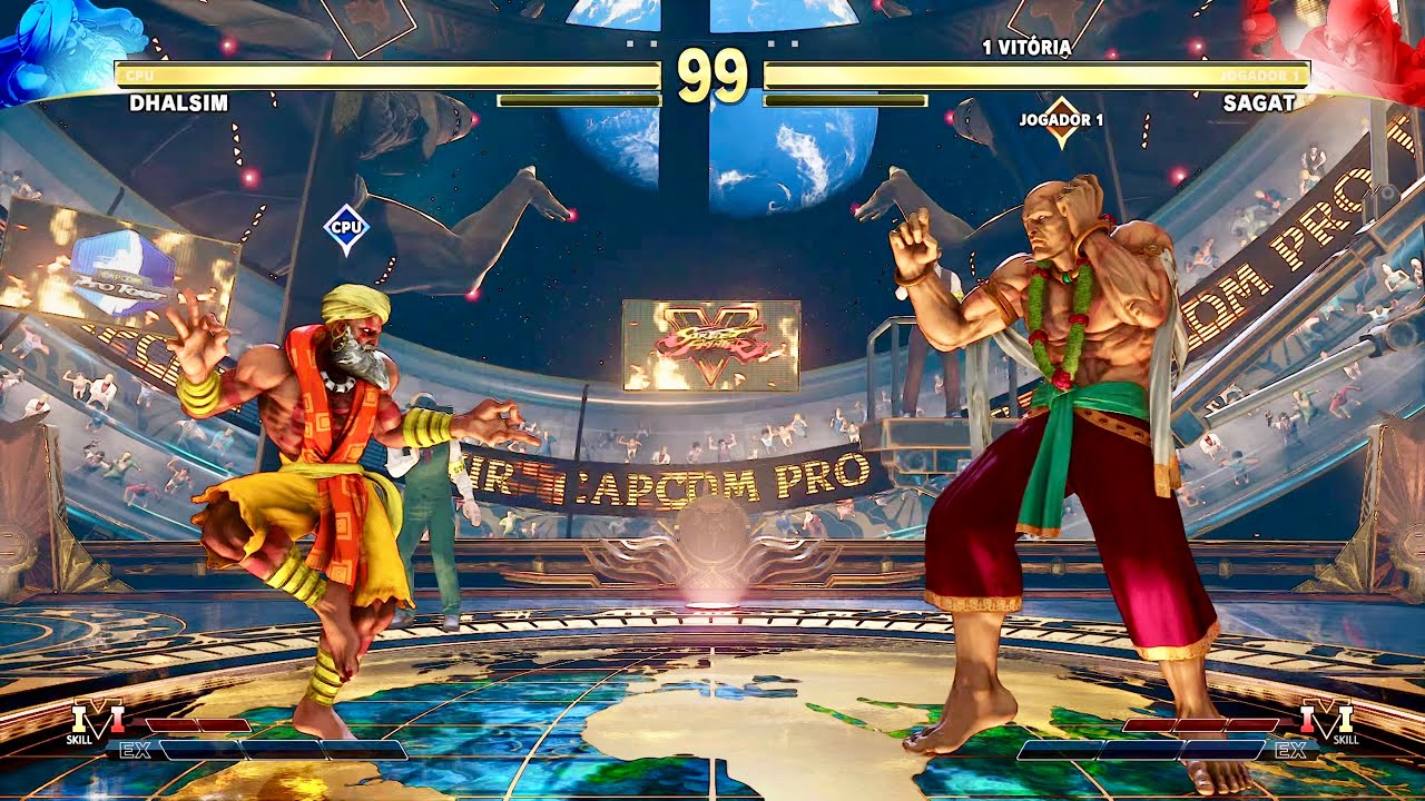 Street Fighter V Champion Edition™ Dhalsim VS Sagat | SFV GamePlay PS5