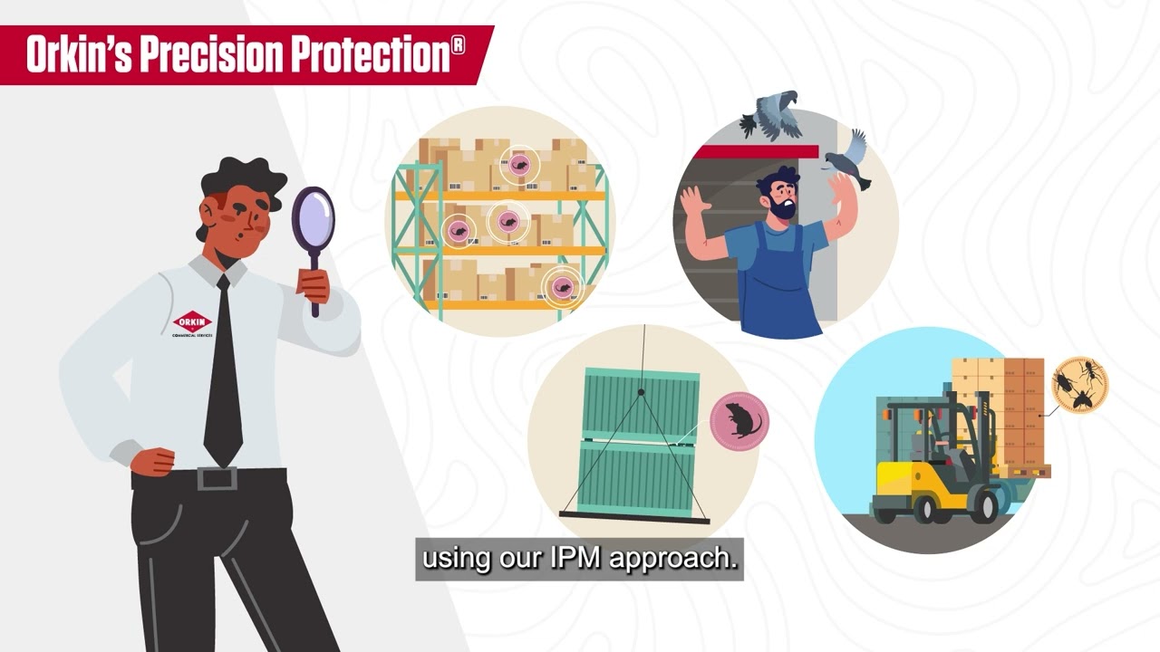 Orkin&reg; Commercial Warehouse Pest Control 30s [CC]