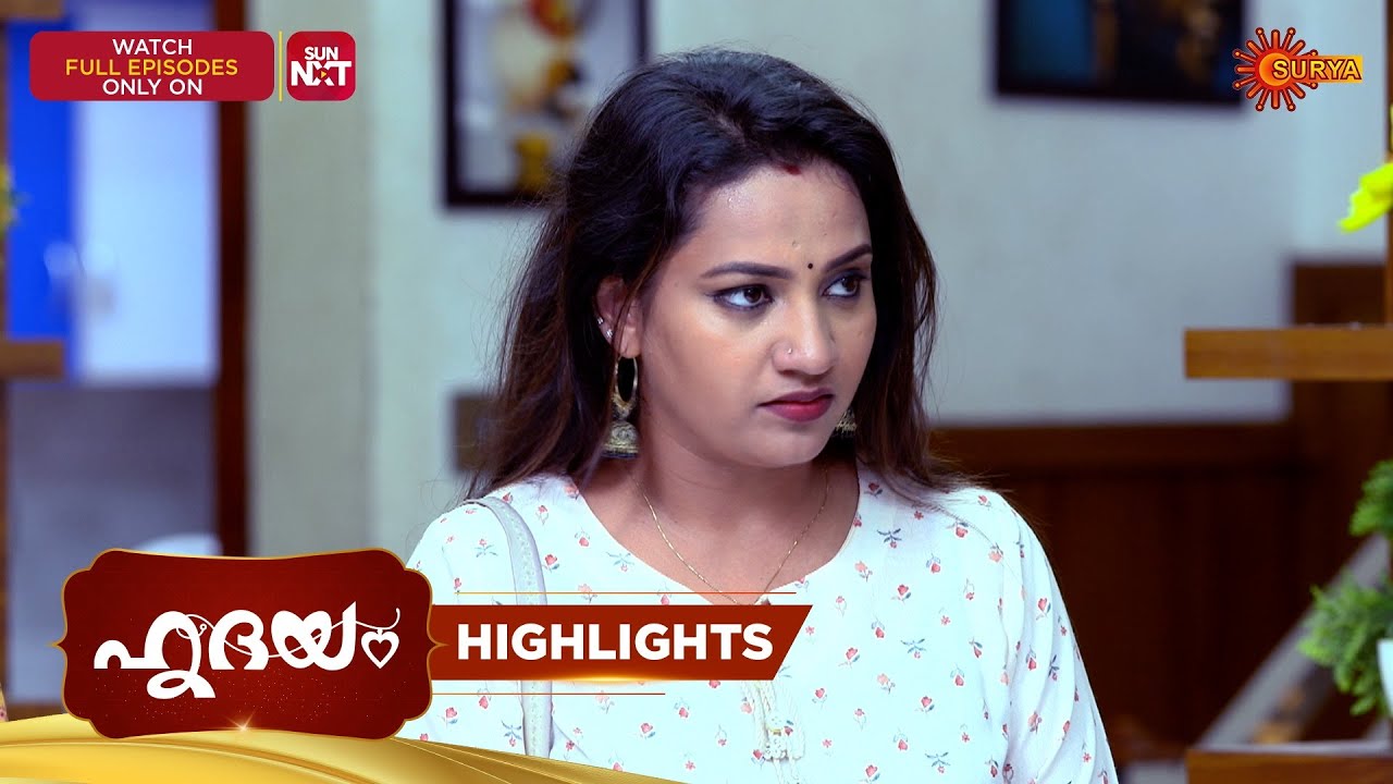 Hridhayam - Highlights of the day | 08 Mar 2026 | Malayalam Serial | Surya TV