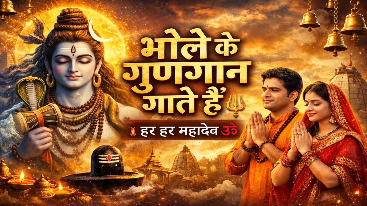Top Mahadev Bhajan Bhole Ke Gungaan Gaate Hain #viral #viralvideo #bhajan #harharmahadev #bhakti