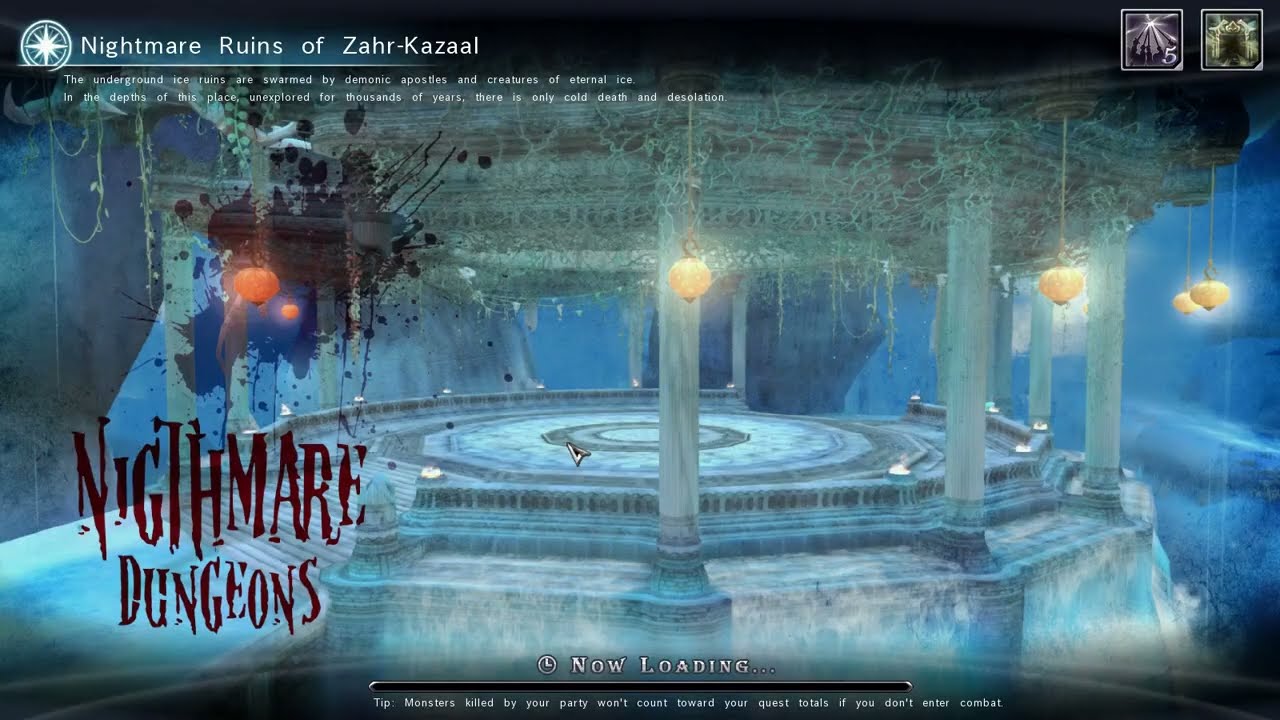 Aura Kingdom.to Nightmare Ruins Of Zahr-Kazaal Ravager NO BUFFS DMG
