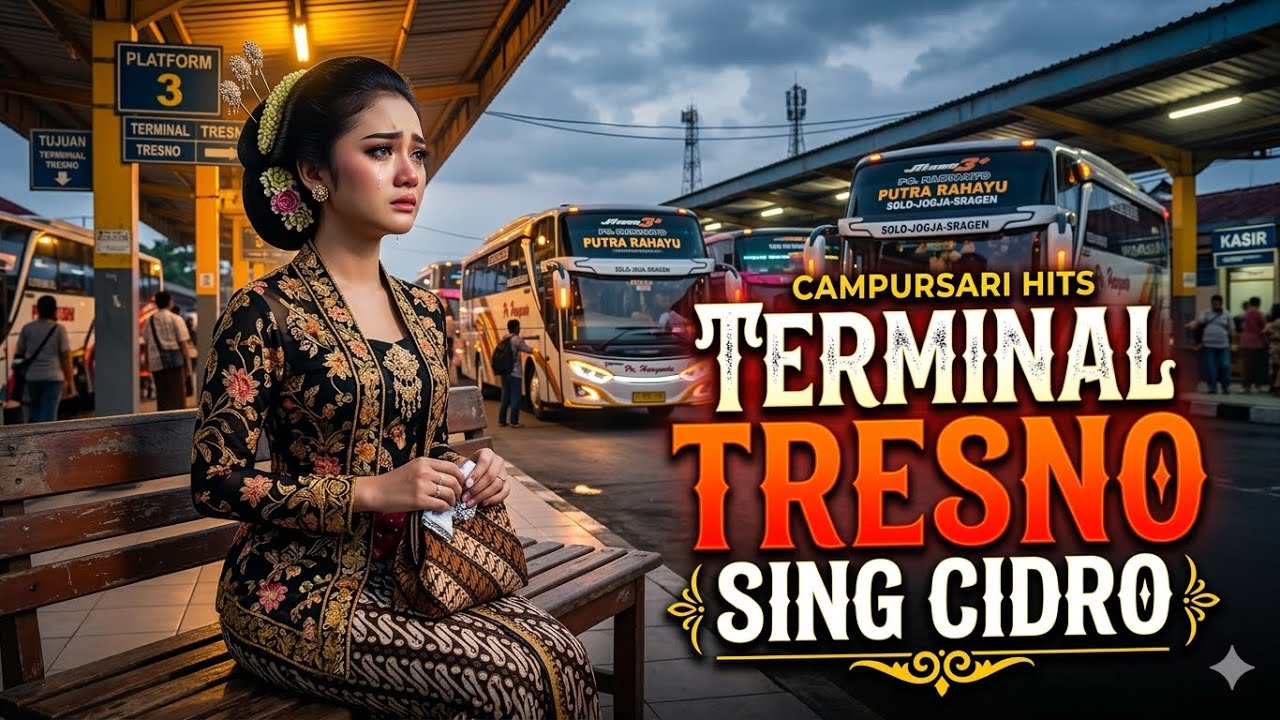 TERMINAL TRESNO SING CIDRO - Janjimu Luntur Ing Terminal (Lagu Campursari Paling Ngenes)