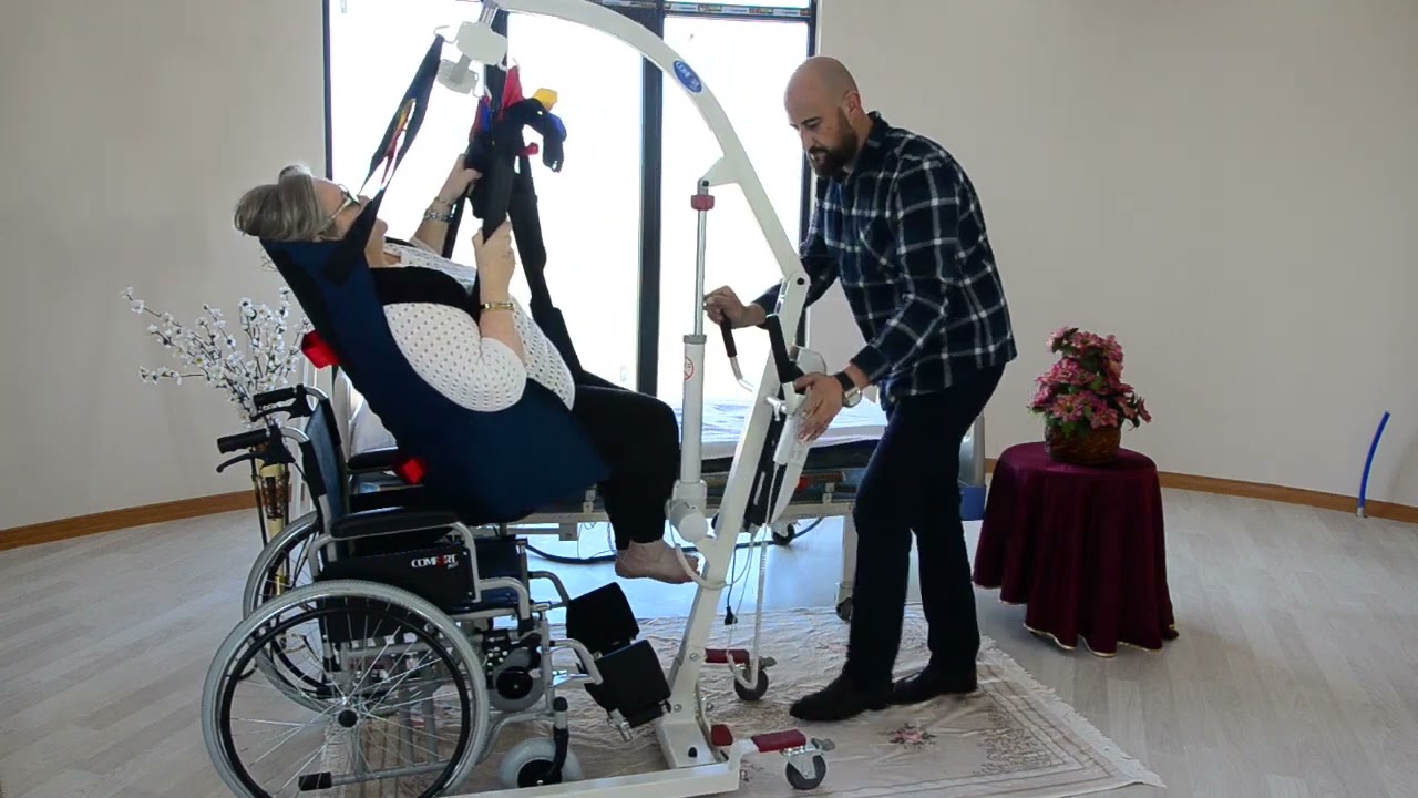 COMFORT PLUS DM 180 HERCULES HASTA TAŞIMA LİFTİ KULLANIMI