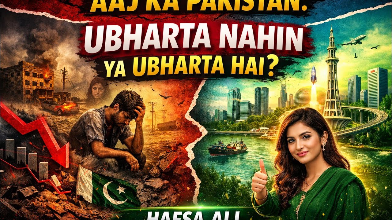 Aaj kaa Pakistan Urooj ya Zawaal || Pakistan ka aaaj aur kal || Speech by Hafsa Ali 
