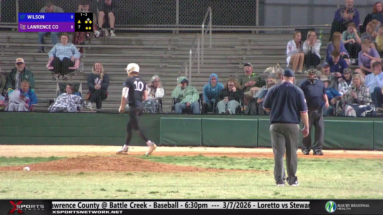 HS Baseball: Wilson (AL) vs. Lawrence Co