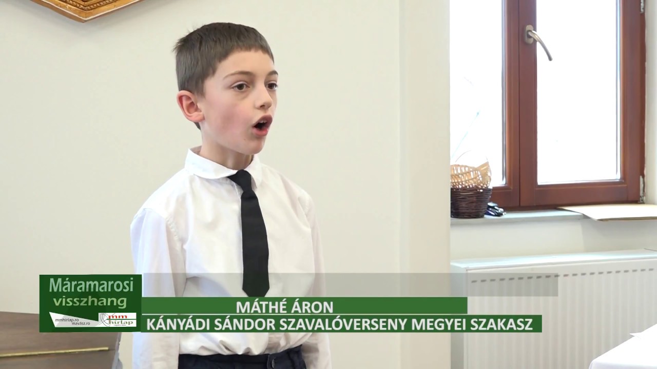 A Kányádi Sándor szavalóverseny megyei szakasza - második osztályosok és harmadik osztályosok
