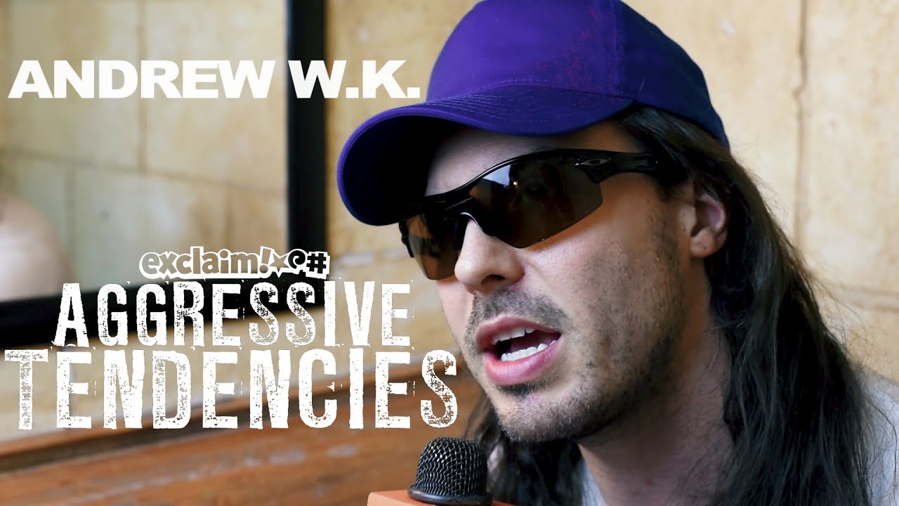 Andrew W.K. talks about his interpretation of Metal album covers | Aggressive Tendencies