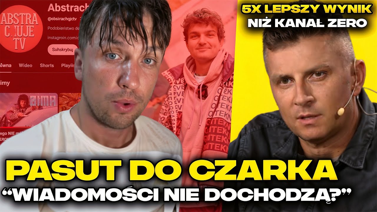 PASUT INFORMUJE ŻE PÓŁ KANAŁU ABSTRA JEST JEGO I ZWRACA SIĘ DO CZARKA! (FAME, SPORTOWY, KSIĄŻULO)