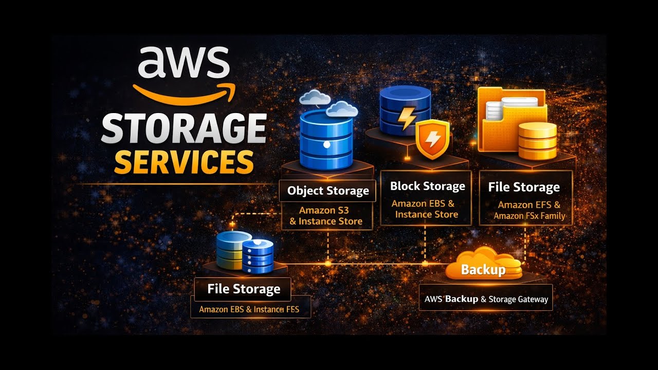 Part 2 - Identify AWS storage services
