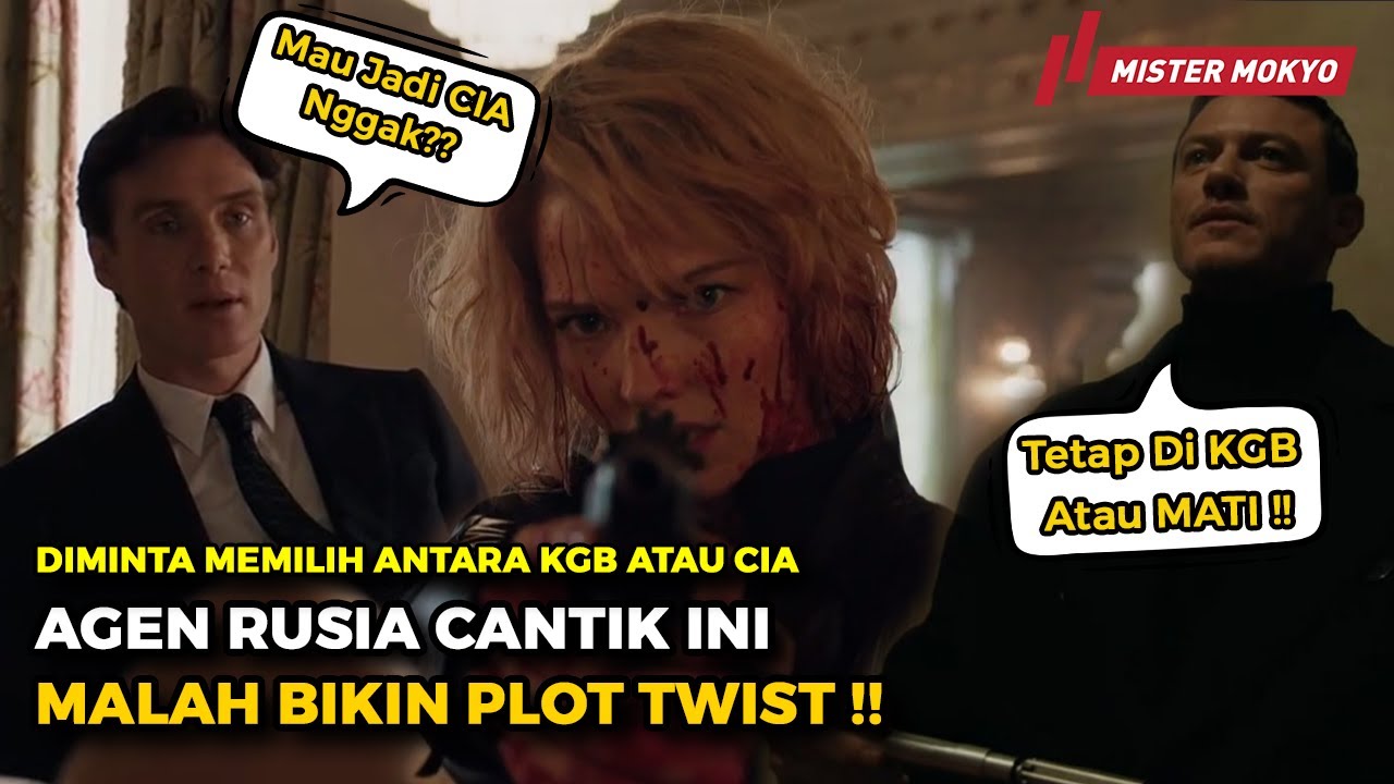PILIH CIA ATAU KGB???? EHH... MALAH BIKIN PLOT TWIST | Alur Cerita Film Anna (2019)