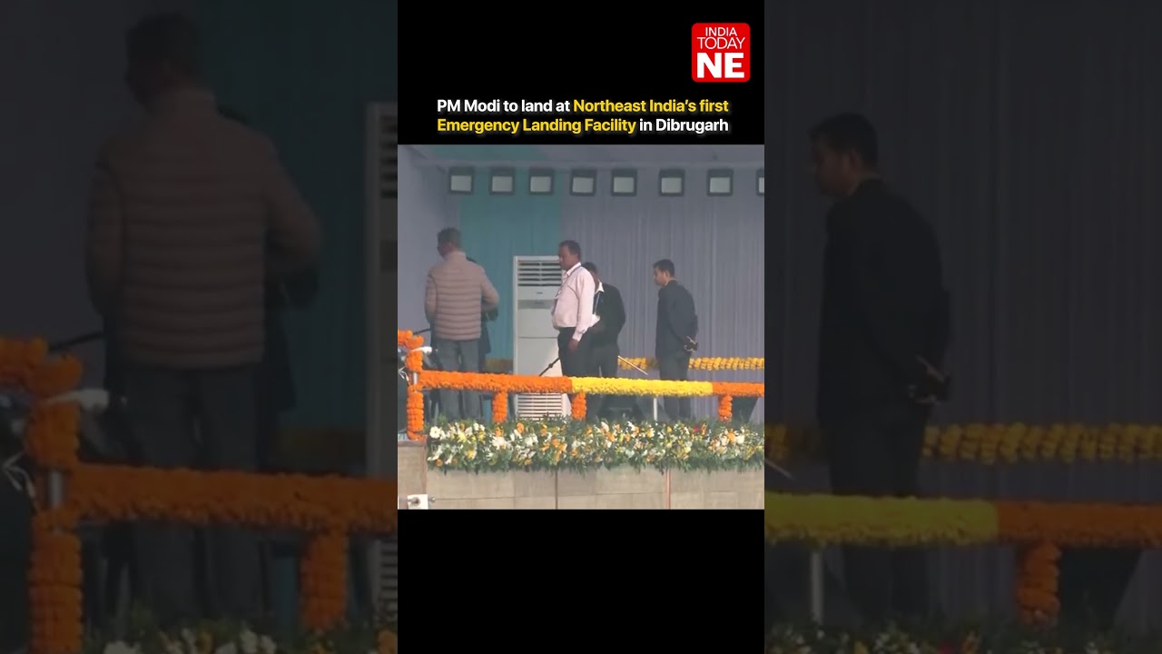 PM Modi to land at Northeast India&rsquo;s first Emergency Landing Facility in Dibrugarh