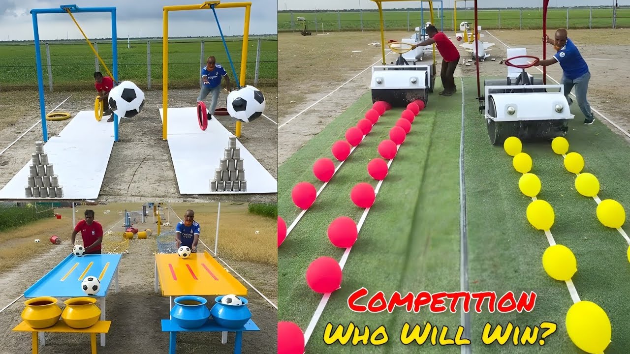 The Great Balloon Bursting Football Tournament 🔥| Who Will Win 🤔/ Sahil Challenge 