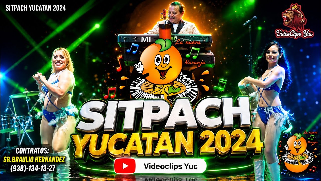 Kike Y La  Nueva Naranja En Vivo Desde Sitpach Yucatan 2024-CUMBIAS DEL SURESTE