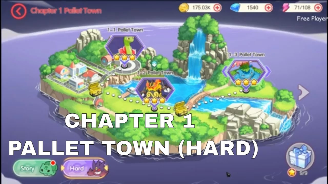 CHAPTER 1 | PALLET TOWN (HARD) ► Pocket Incoming