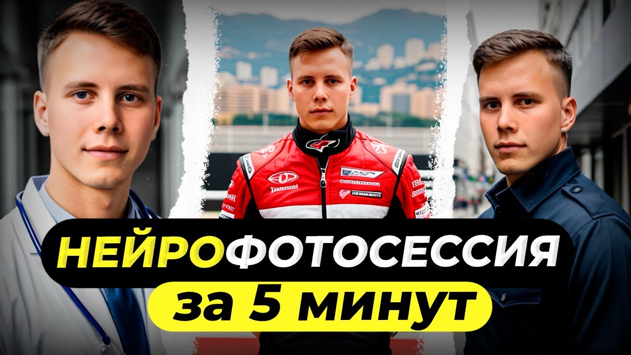 Нейросеть для генерации фото. Как Сгенерировать Фото со Своим Лицом? Фотосессия БЕЗ ФОТОГРАФА!
