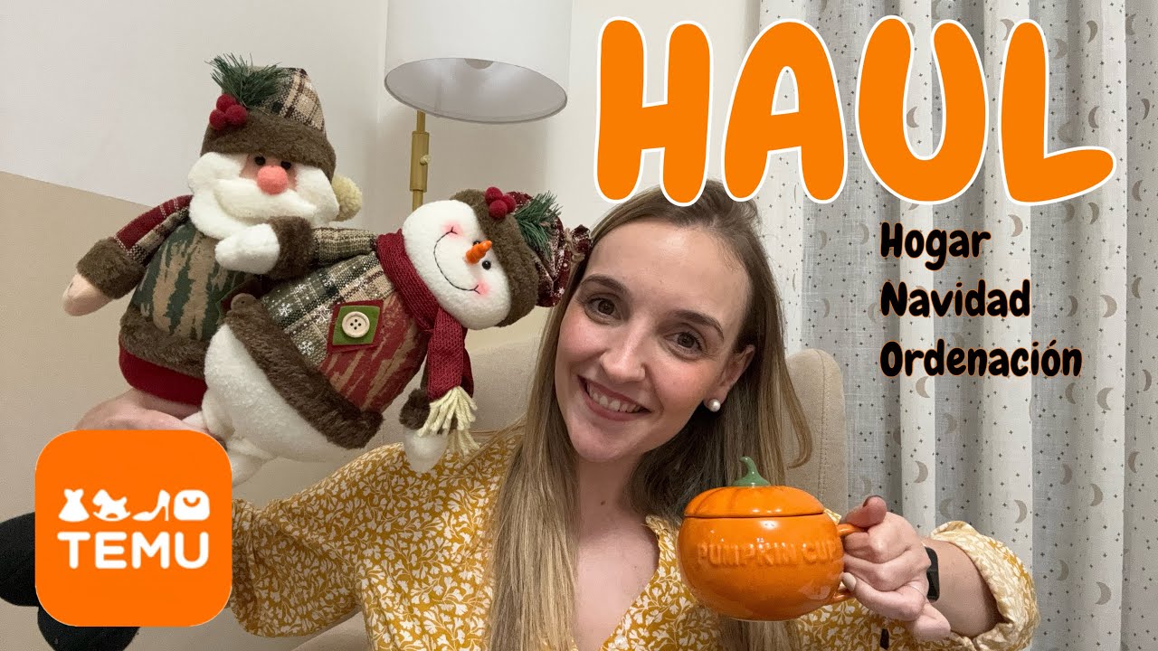 HAUL TEMU - OS ENSEÑO MUCHAS COSITAS PARA LA CASA, DE ORDENACIÓN...Y HASTA DE NAVIDAD