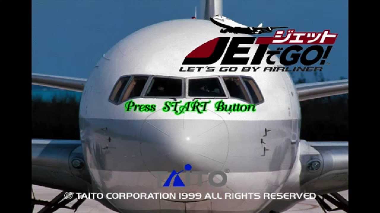 Jet de GO! Let's Go By Airliner (PS1)