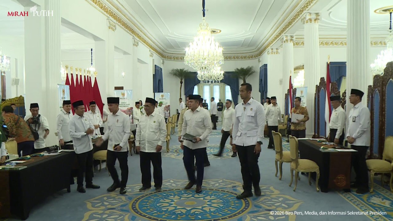 LIVE Penyerahan Zakat kepada Badan Amil Zakat Nasional (BAZNAS), Istana Negara, 13 Maret 2026