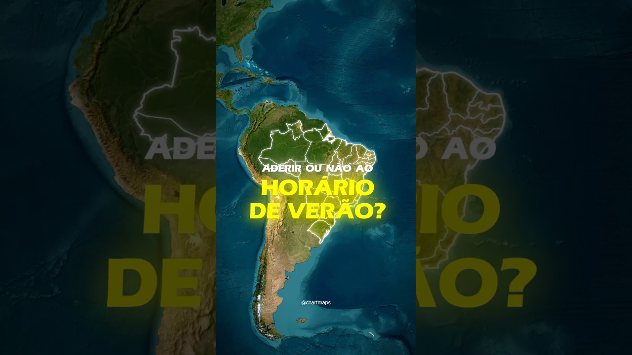 Hor&aacute;rio de Ver&atilde;o: voc&ecirc; &eacute; a favor ou contra? ☀️#horariodeverao #governo #politica #geografia #brasil