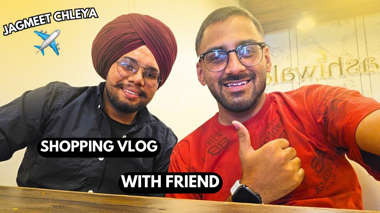 Shopping 🛍️ Vlog || Kithe 😂 Chleya Jagmeet ? 😱 || Sukh Rai Vlogz