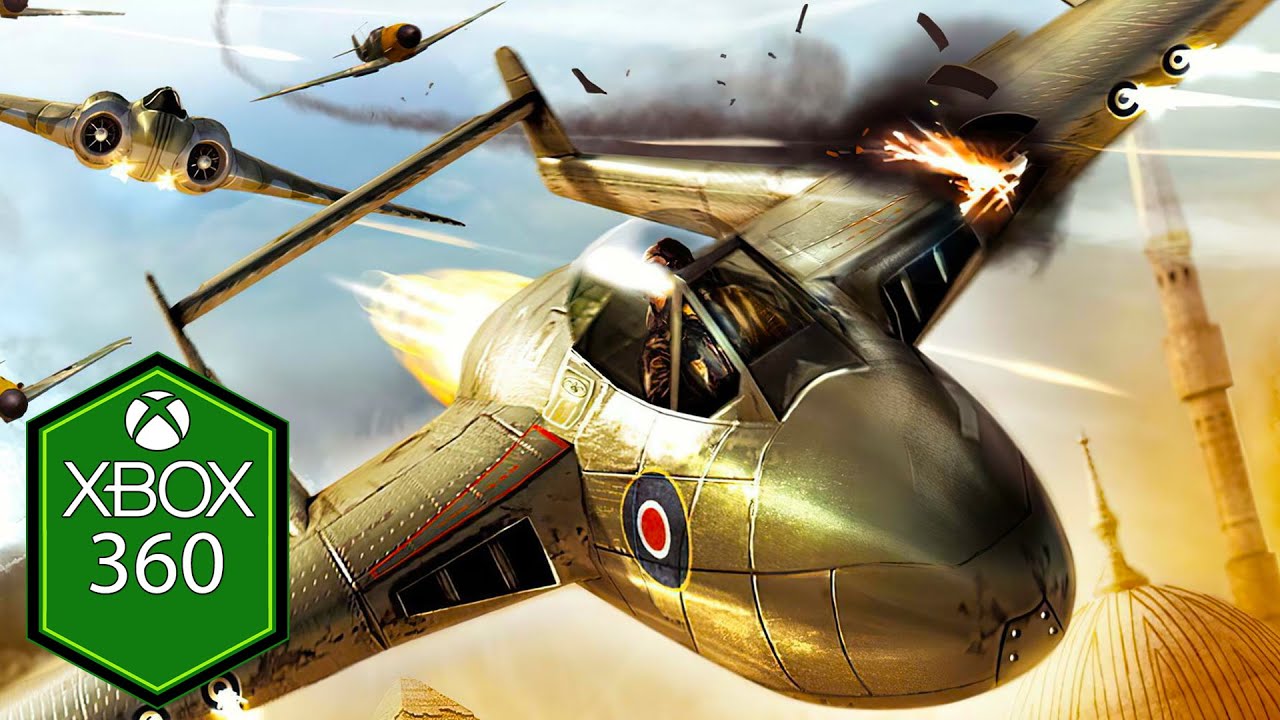 Blazing Angels 2 Xbox Gameplay