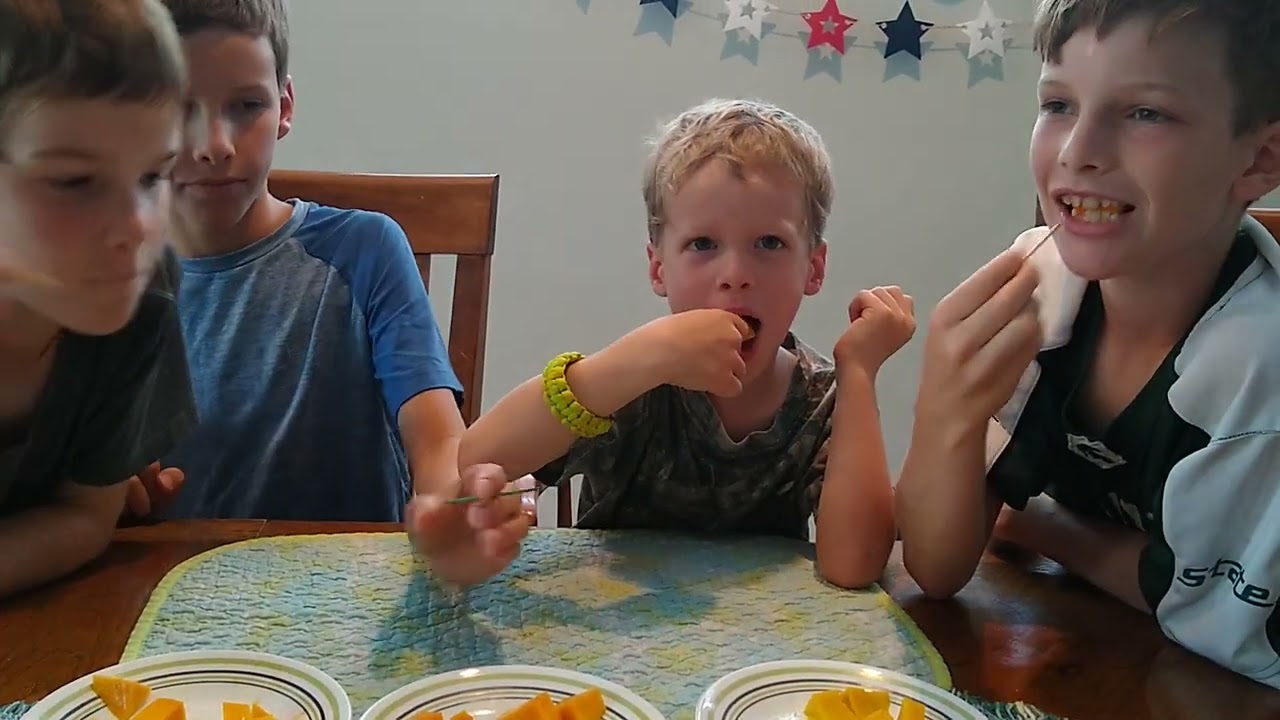 Carrie, Ice Cream, and Pickering Mango Taste Testing
