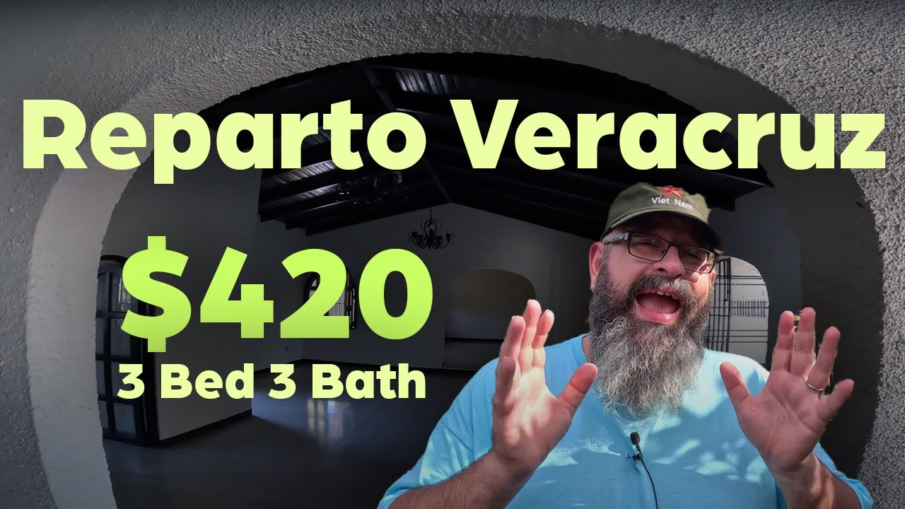 $420/mo 3/3 Monastery House Veracruz 🇳🇮 Nicaragua