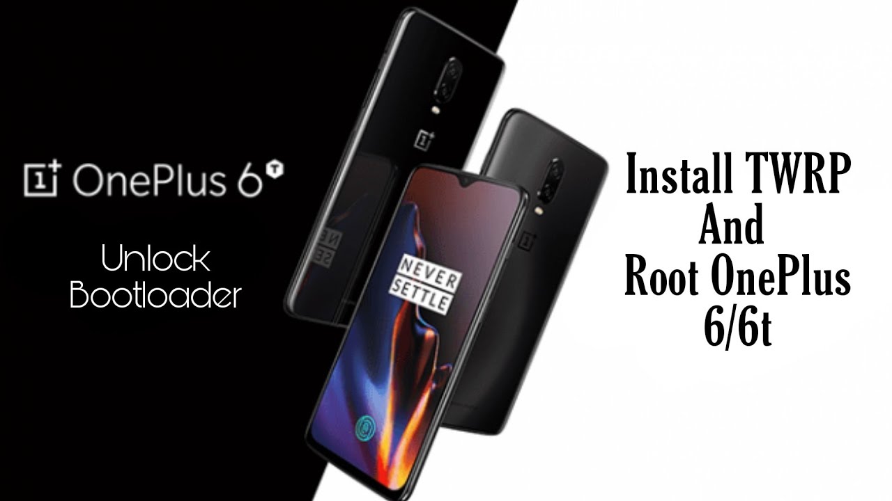How to unlock bootloader and install twrp oneplus 6