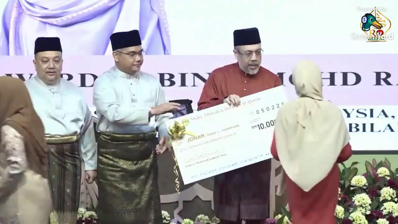 LIVE Majlis Pengurniaan Hadiah Tilawah & Hafazan Al-Quran