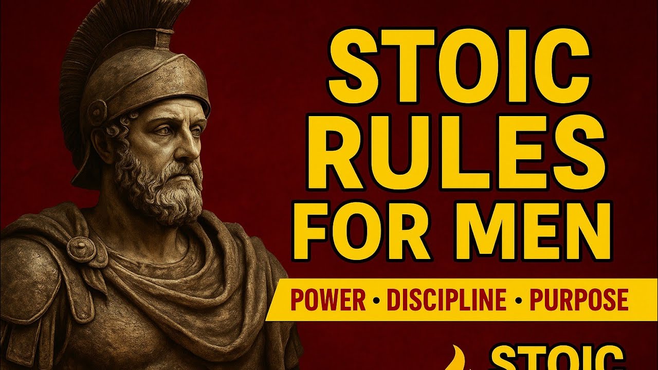 Stoic Rules Every Man Must Live By Build Power, Discipline & Purpose 