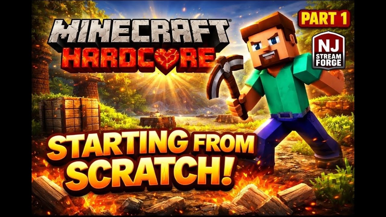 I Started Minecraft HARDCORE… Can I Survive? 😱 | Part 1