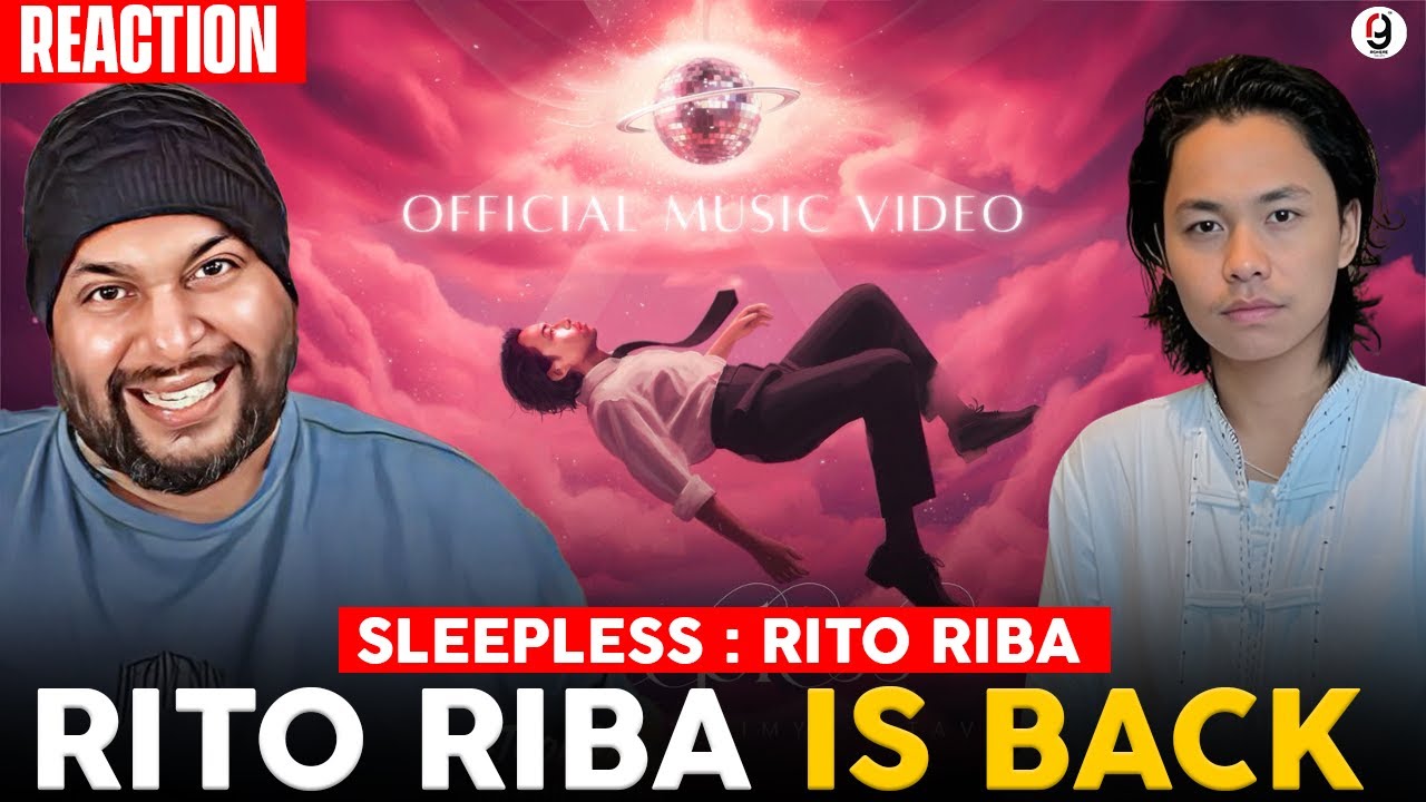 Rito Riba - Sleepless(yumi aama) | Rito Riba ft.Simyo | Tadu Lunia I tav| REACTION BY RG INDIAN IDOL