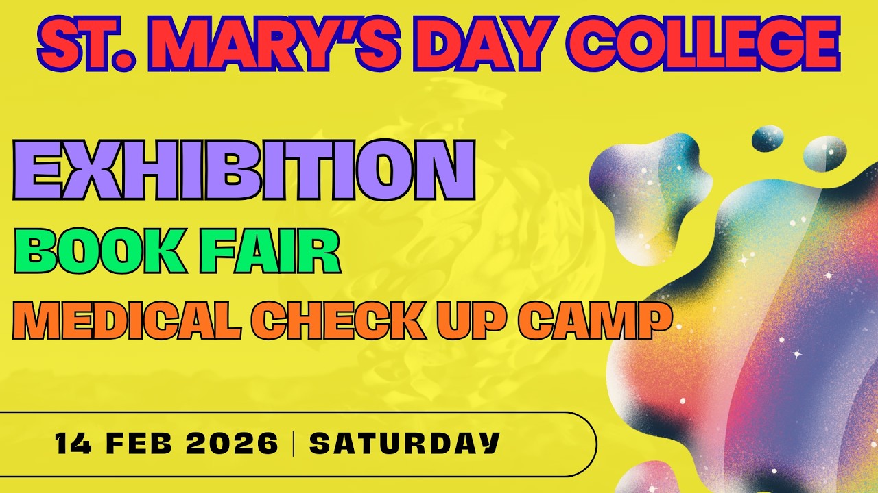 Exhibition 2026 organised at St. Mary's Day College campus