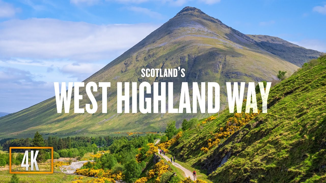 Cinematic West Highland Way Nature Hike with Relaxing Scottish Music | From Glasgow to Fort William