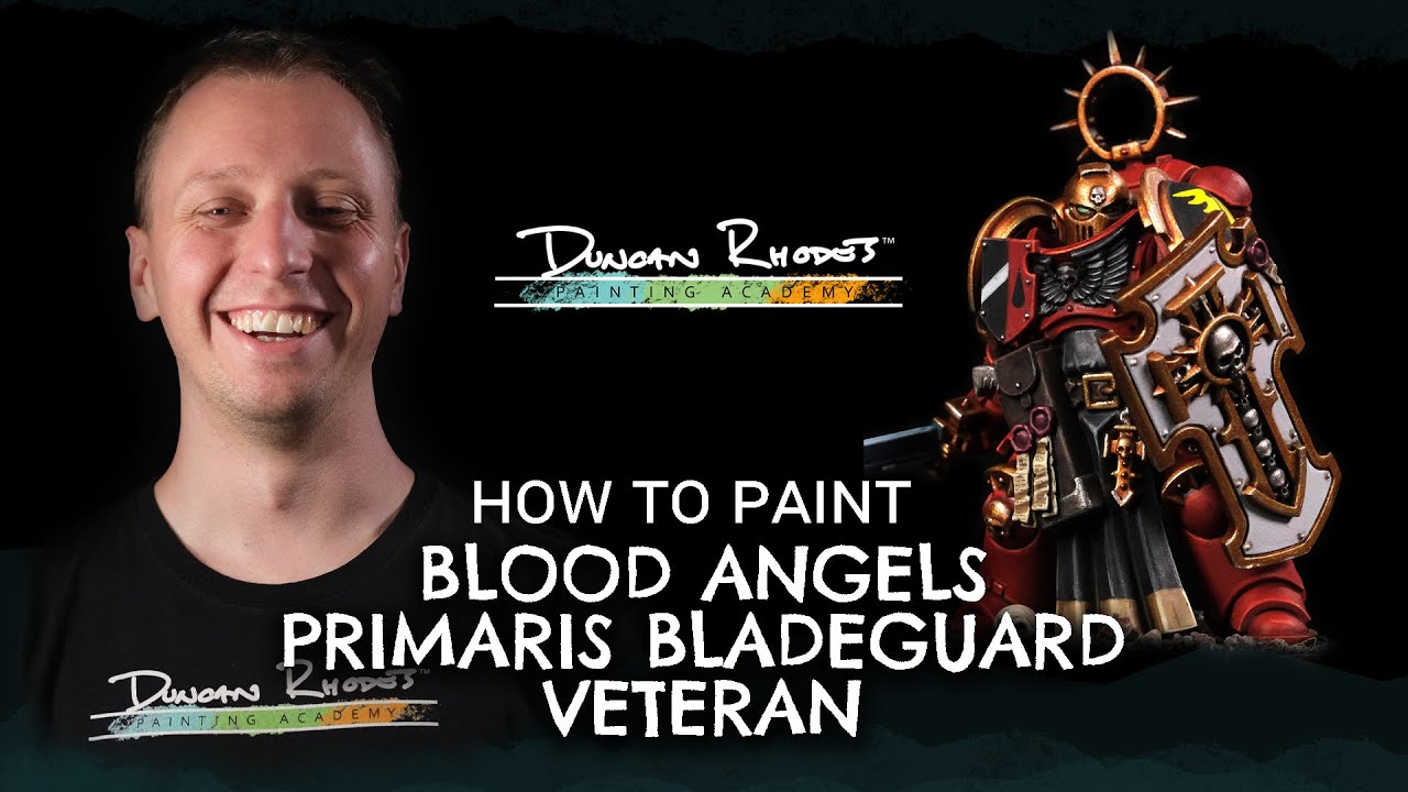 How to Paint: Blood Angels Primaris Bladeguard Veteran.