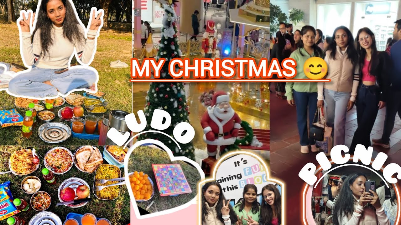 My Christmas Day ✨❤🌈 dost ne gift diya 🥹+picnic bhi kiya 🥺❤