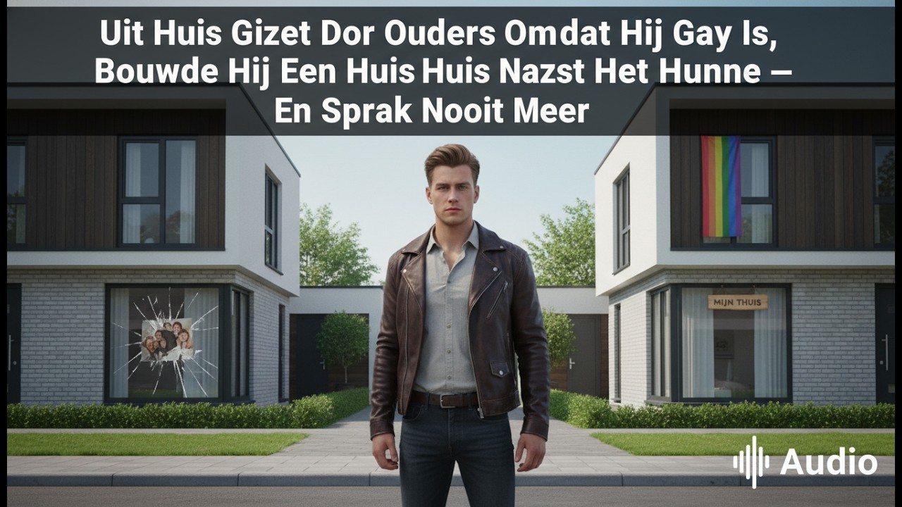 Uit Huis Gezet Door Ouders Omdat Hij Gay Is, Bouwde Hij Een Huis Naast Het Hunne — En Sprak Nooit..