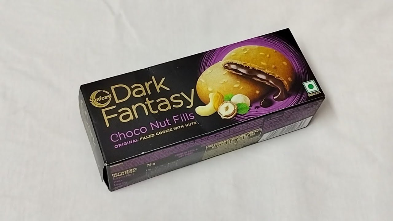 Sunfeast Dark Fantasy Choco Nut Fills || Biscuit 🍪 || Cookies 🍪🍪