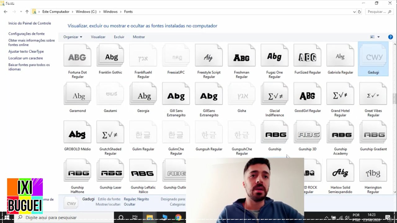 Como Instalar Fontes Letras no Computador | Notebook Windows ( Tipos de Letra )