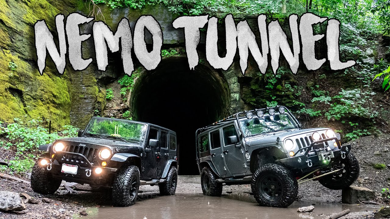 Nemo Tunnel Jeep Trail!! (4K)