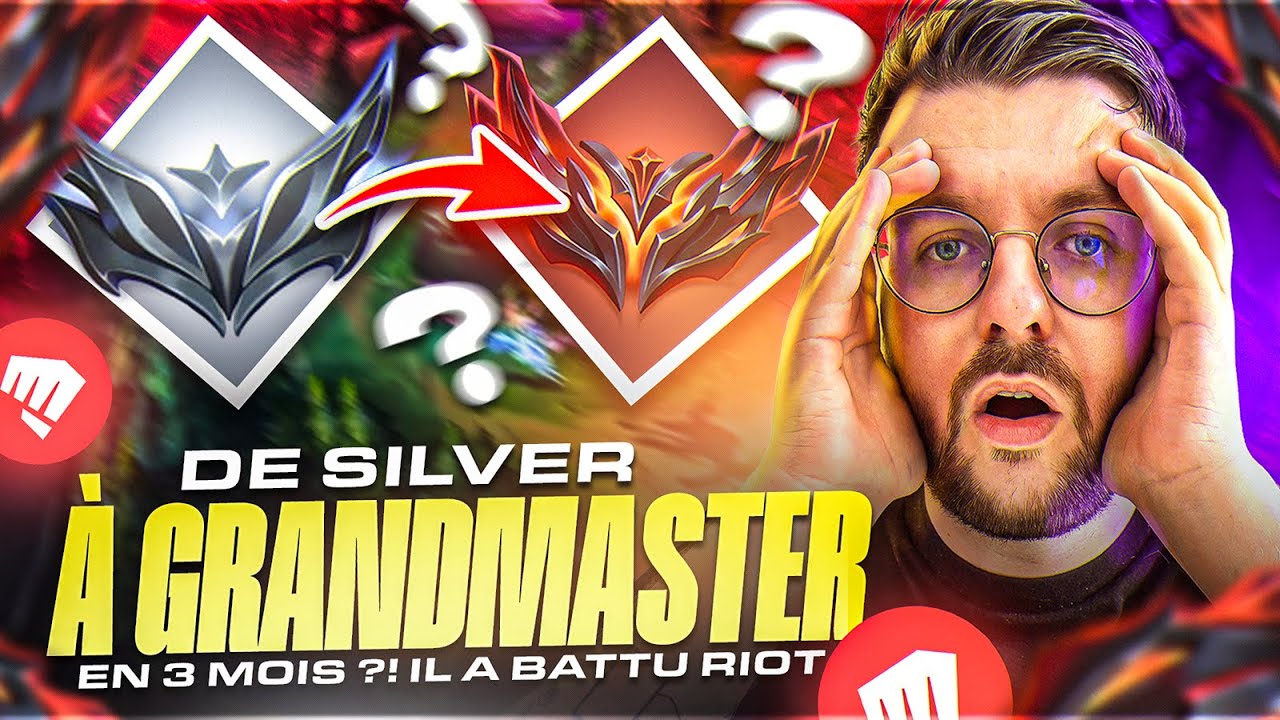 IL A BATTU RIOT  ! IL PASSE DE SILVER A GRANDMASTER EN 3 MOIS ?! ET CE N'EST PAS UN SMURF