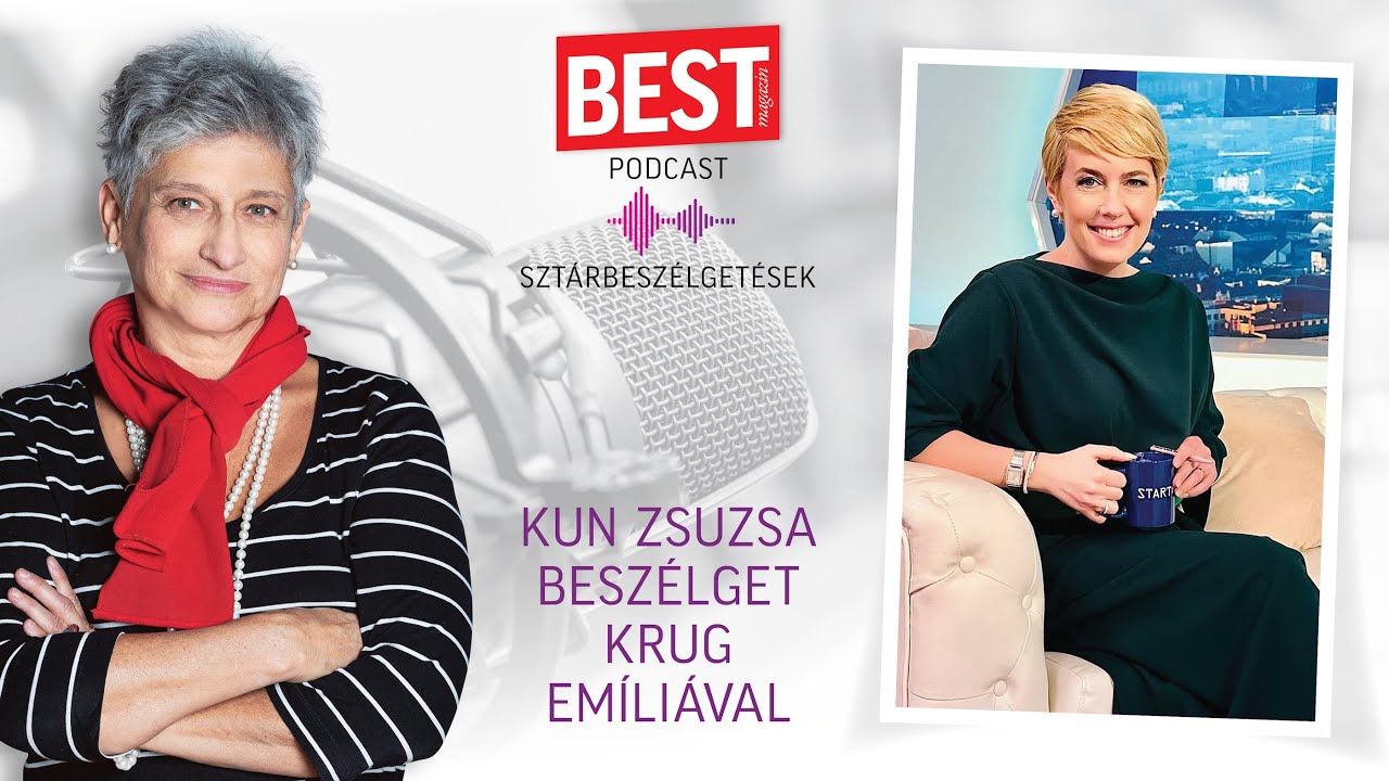 Best Podcast-Krug Emília: „A férjem sokkal jobb emberismerő nálam”
