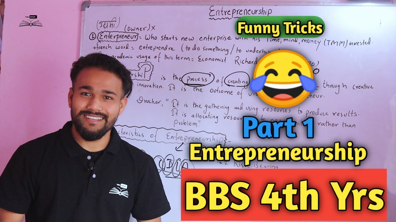 Entrepreneurship || Part 1 || From Zero level .