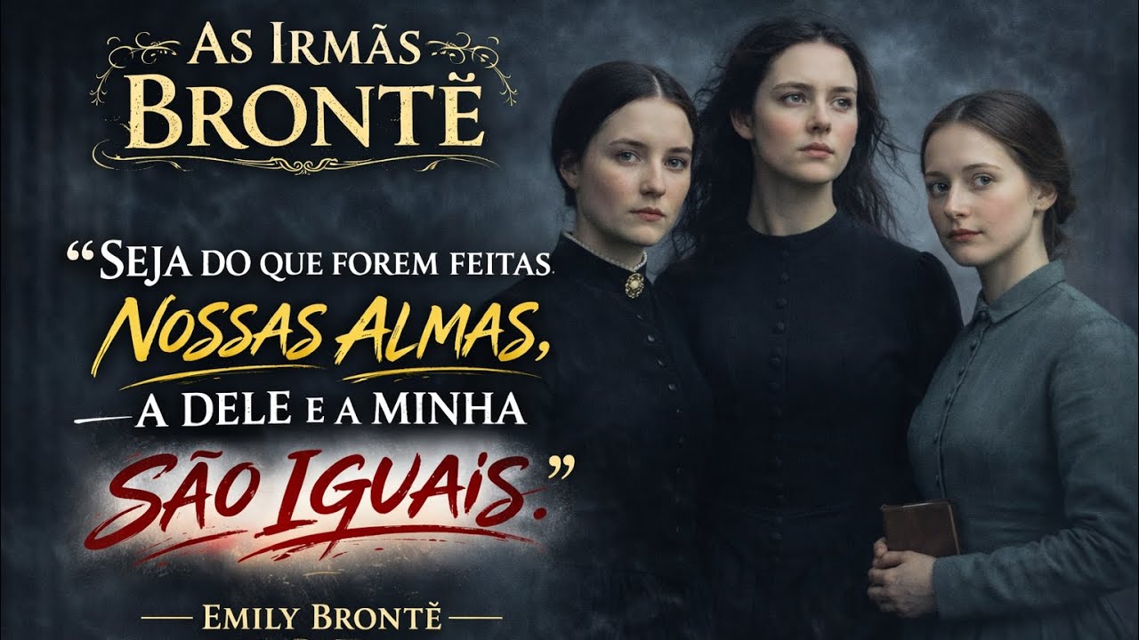 AS IRMÃS BRONTË - A voz que nenhuma época conseguiu calar. 