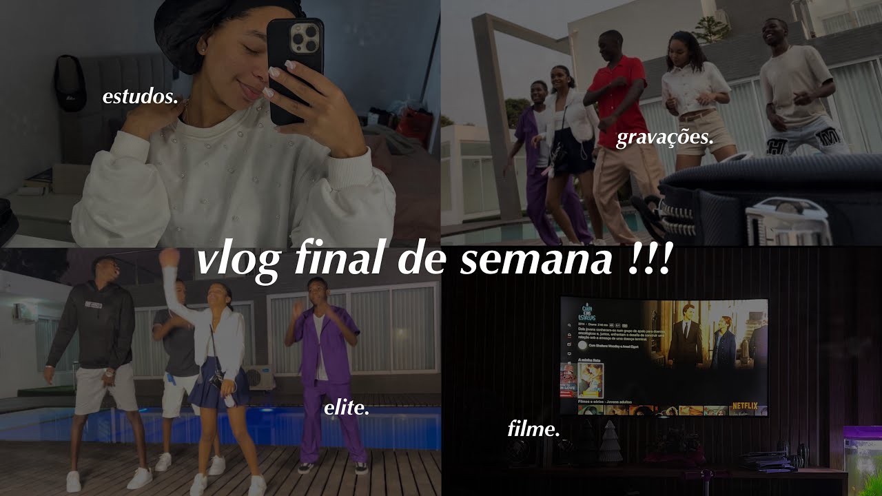 VLOG: FINAL DE SEMANA (FILME, COSTUREIRO, GRAVAÇÕES) || yanessamiranda