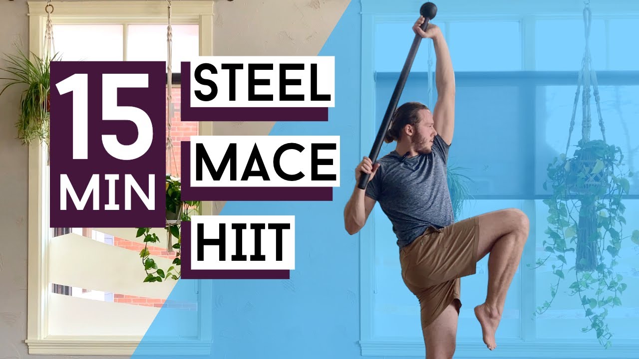Steel Mace HIIT Workout for Shoulder Strength